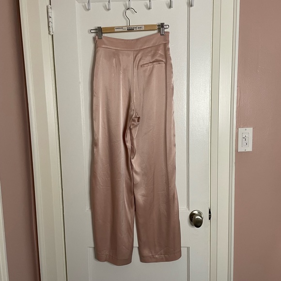 Pink silk Wilfred pants - size 2 - Picture 5 of 6